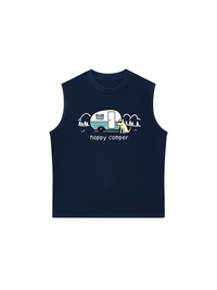 Áo Ba Lỗ Relaxed Fit Go Outside Happy Camper