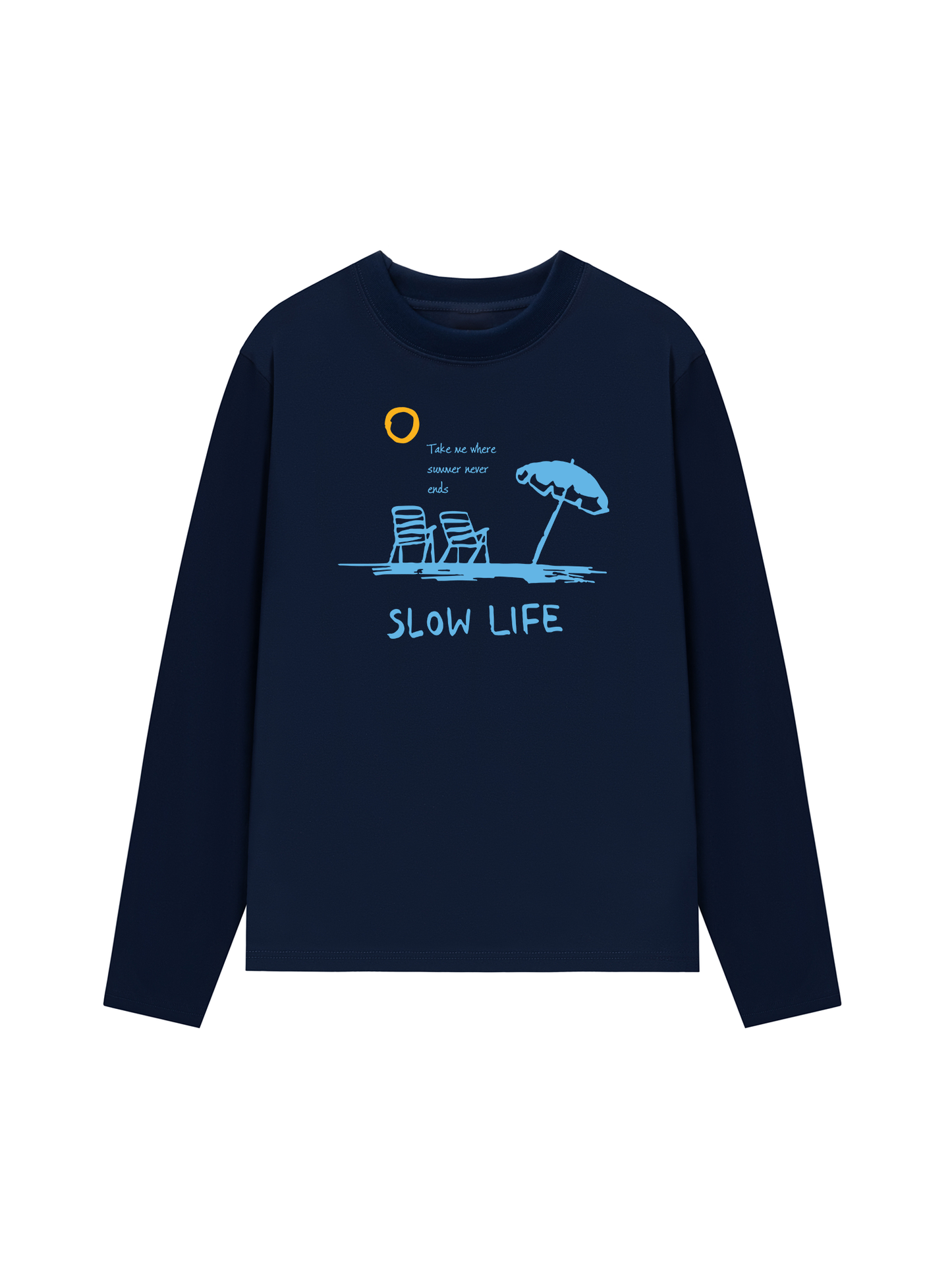 Áo Thun Dài Tay Slow Life
