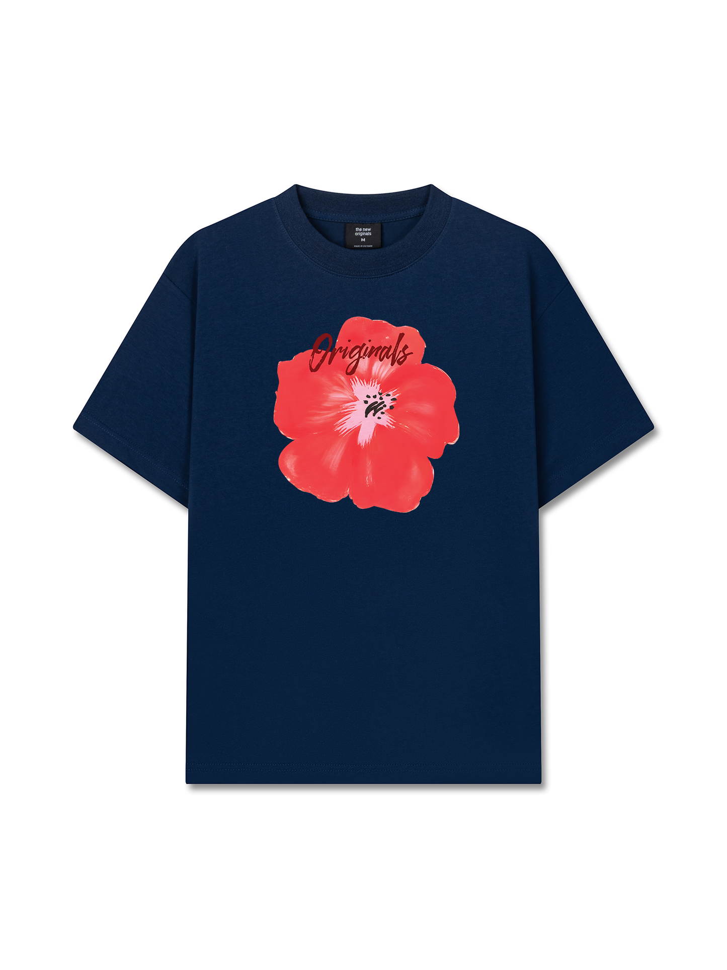 Áo Thun Relaxed Fit Summer Vibes Red Flower