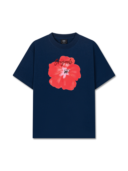 Áo Thun Relaxed Fit Summer Vibes Red Flower