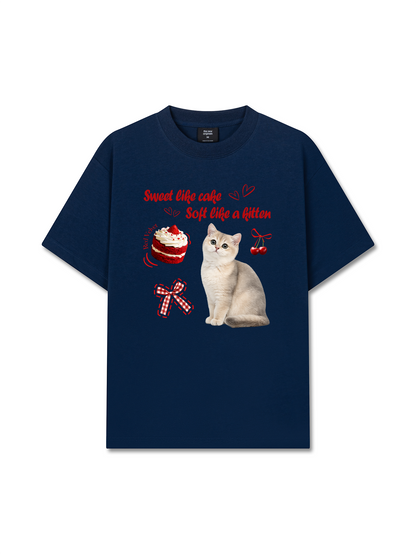 Áo Thun Relaxed Fit Daily Cuties Sweet Like Cake