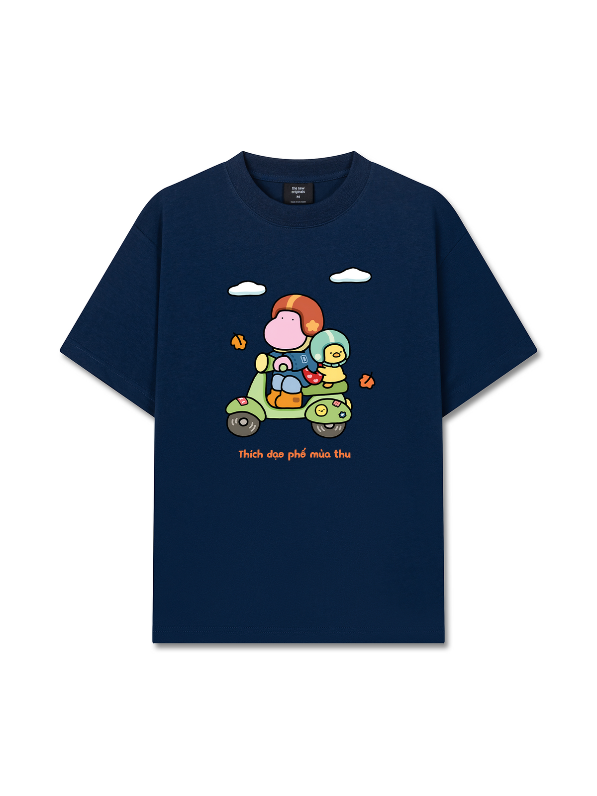 Áo Thun Relaxed Fit Thích Dạo Phố Mùa Thu