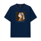 Áo Thun Relaxed Fit Cat with a Pearl Earring