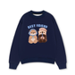 Áo Sweater Nỉ Hai Da Animal Best Friend Beaver