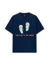 Áo Thun Relaxed Fit Summer Vibes Let's Go To The Beach