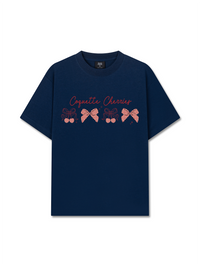 Áo Thun Relaxed Fit Daily Cuties Coquette Cherries