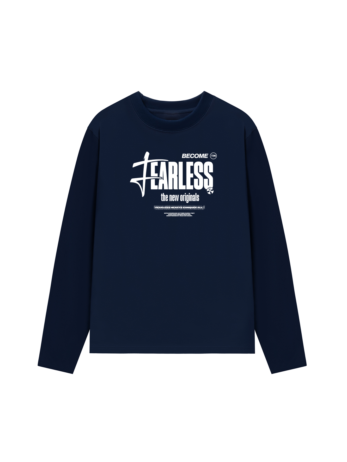 Áo Thun Dài Tay Be Bold Become Fearless