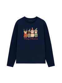 Áo Thun Dài Tay Meowy Christmas