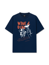 Áo Thun Relaxed Fit WINE & DINE