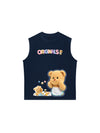 Áo Ba Lỗ Relaxed Fit Teddy Land Originals Bear