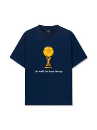 Áo Thun Relaxed Fit Pixel Universe World Cup