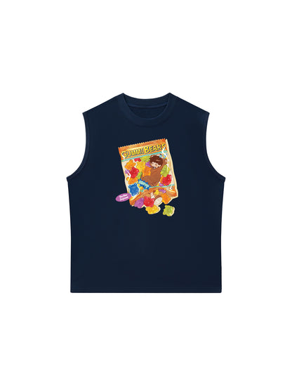 Áo Ba Lỗ Relaxed Fit Gummi Bear