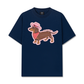 Áo Thun Relaxed Fit Howdy Dachshund