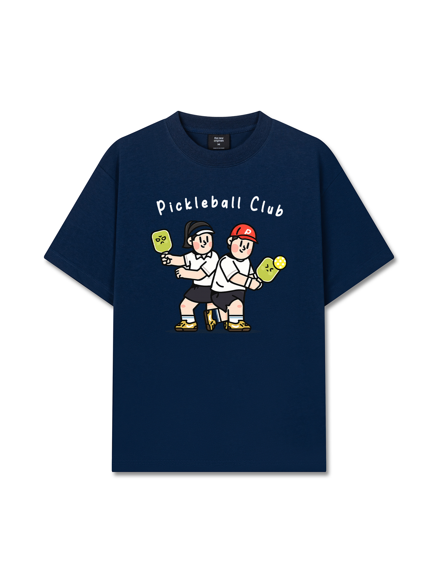 Áo Thun Relaxed Fit Go Outside Pickleball Club
