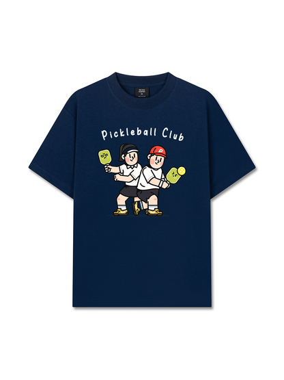 Áo Thun Relaxed Fit Go Outside Pickleball Club