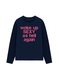 Áo Thun Dài Tay Life Vibe Woke Up
