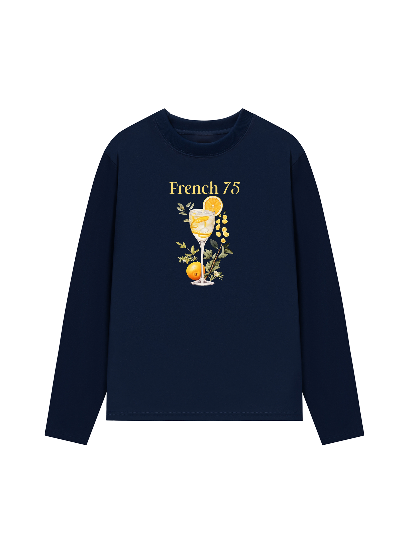 Áo Thun Dài Tay French 75 Cocktail