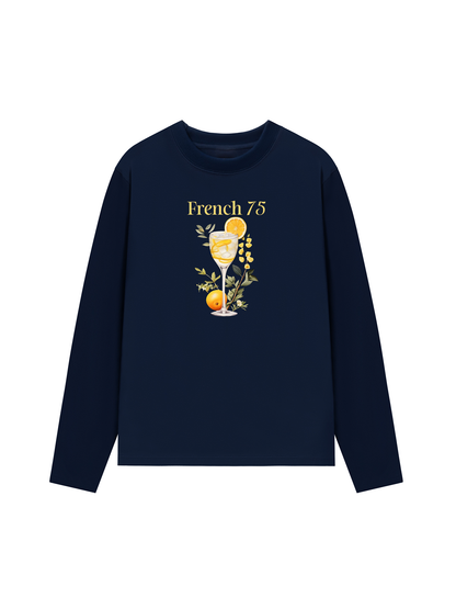 Áo Thun Dài Tay French 75 Cocktail