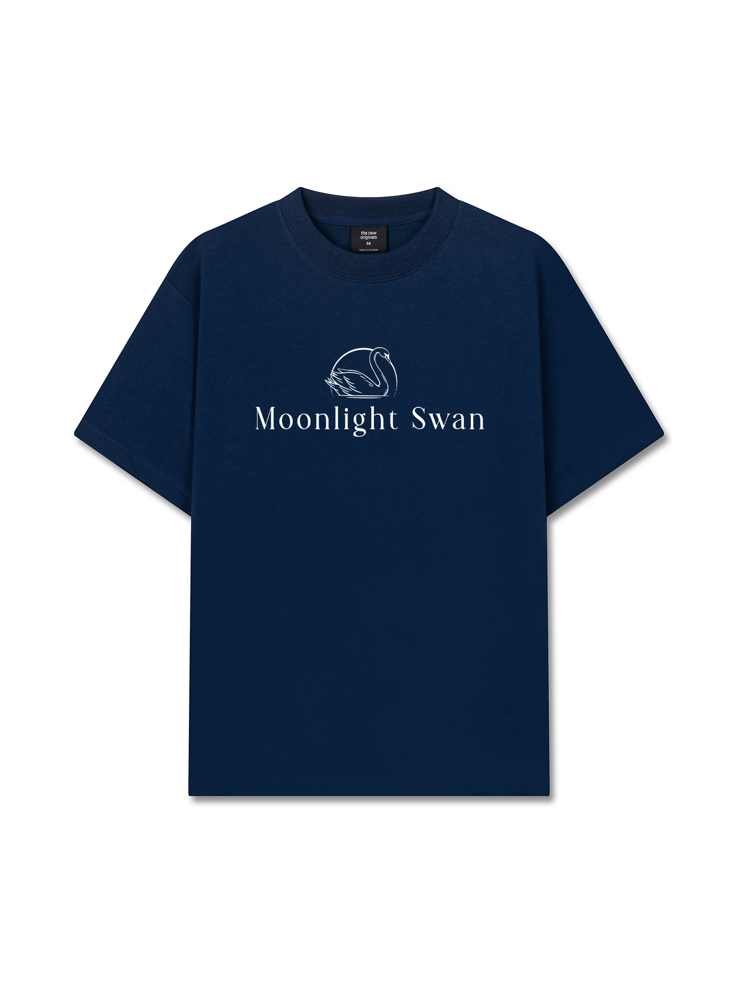 Áo Thun Relaxed Fit Old Money Moonlight Swan