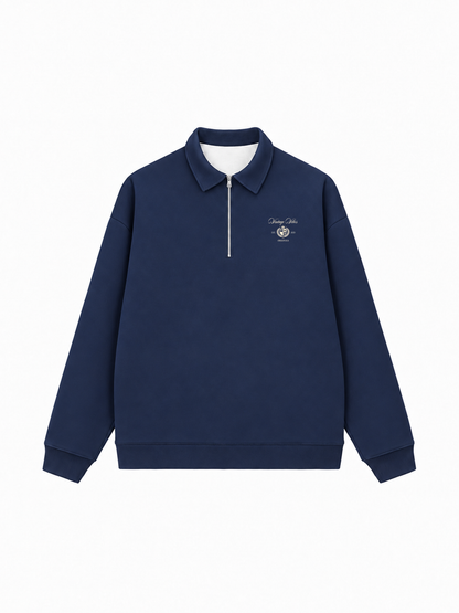 Áo Sweater Polo Nỉ Hai Da VINTAGE VIBES