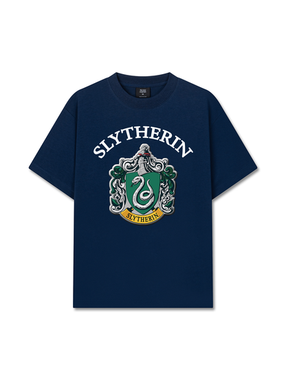 Áo Thun Relaxed Fit Harry Potter Slytherin Vintage