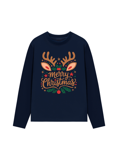Áo Thun Dài Tay Holly Reindeer