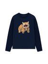 Áo Thun Dài Tay Animal Mood Funny Meow