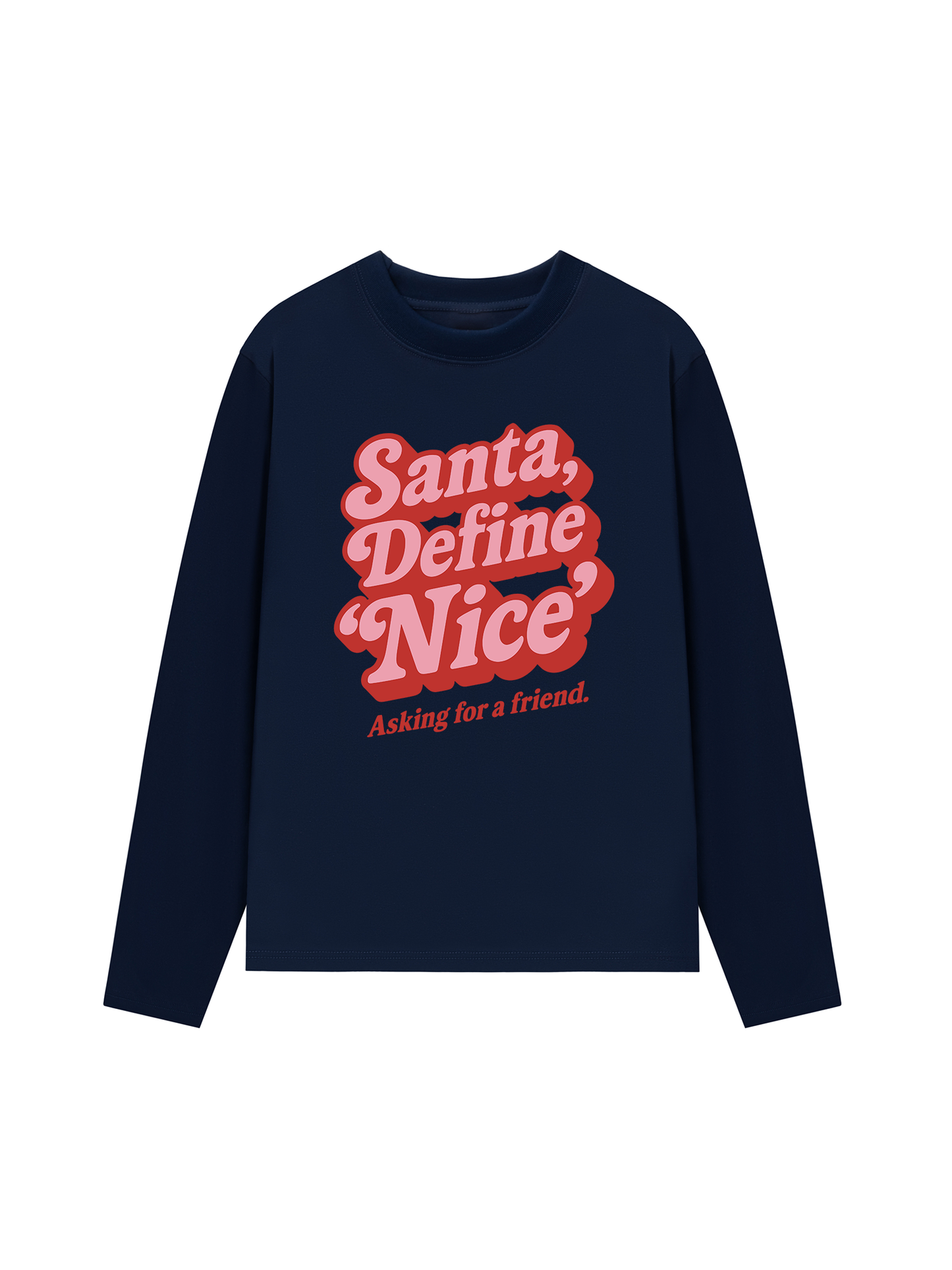 Áo Thun Dài Tay Santa Define Nice