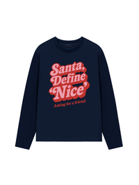 Áo Thun Dài Tay Santa Define Nice