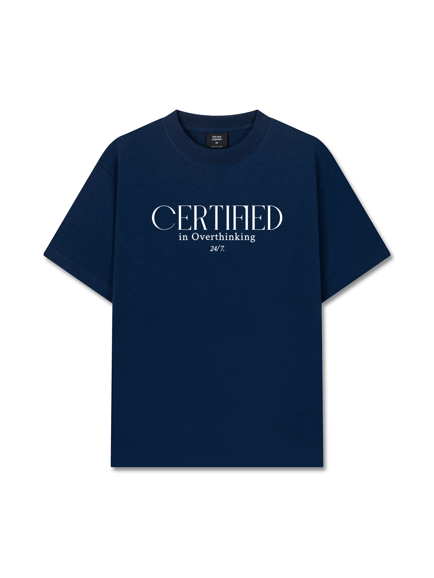 Áo Thun Relaxed Fit Certified In Overthinking