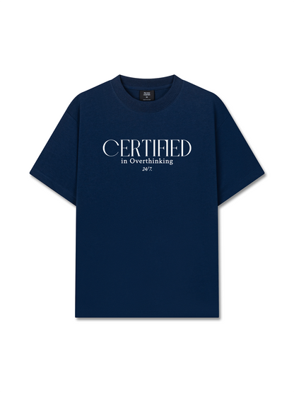 Áo Thun Relaxed Fit Certified In Overthinking