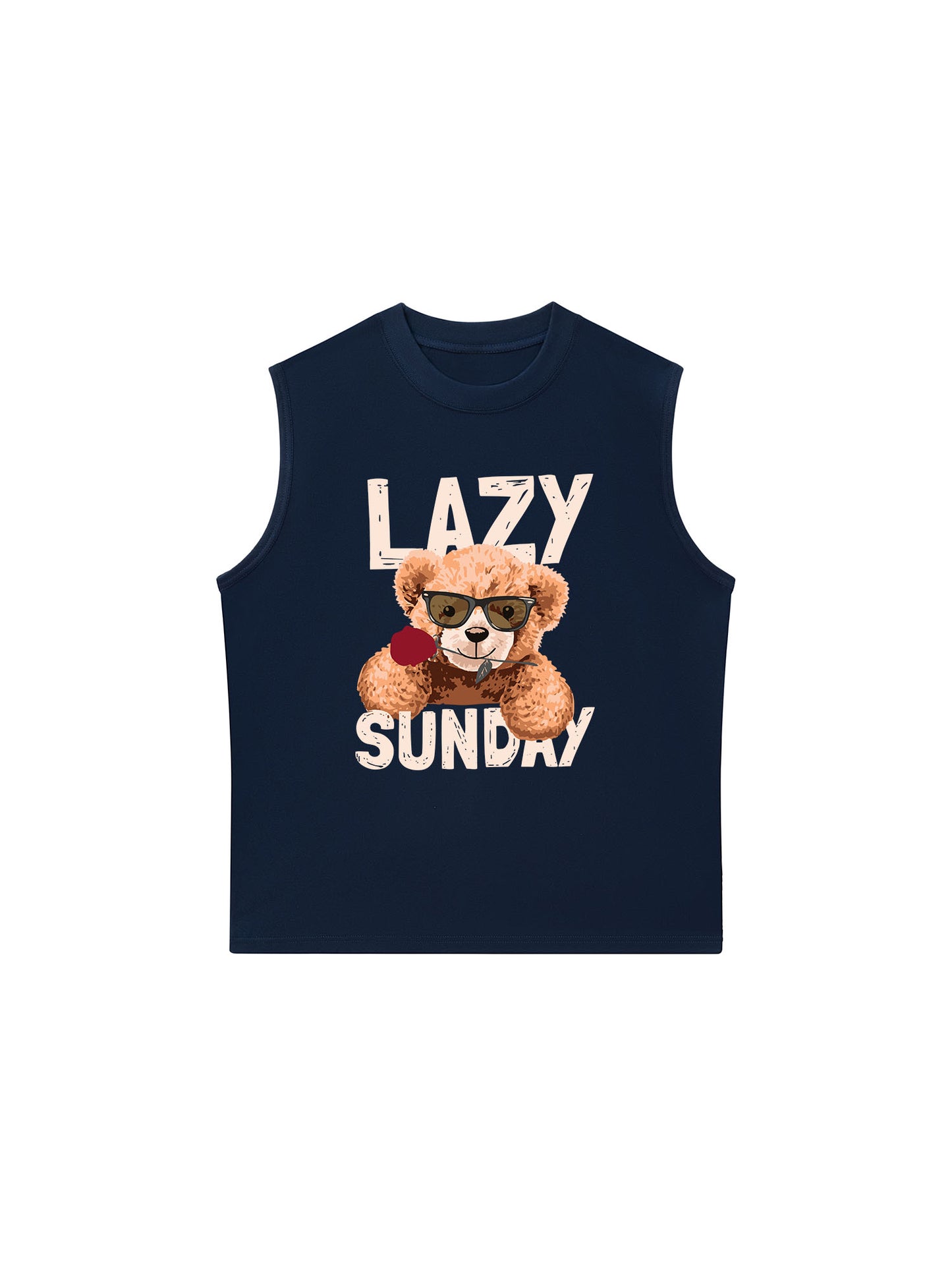 Áo Ba Lỗ Relaxed Fit Lazy Sunday