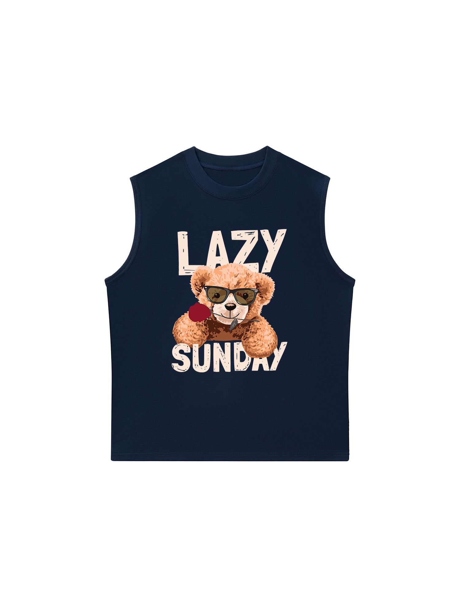 Áo Ba Lỗ Relaxed Fit Lazy Sunday