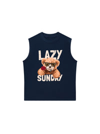 Áo Ba Lỗ Relaxed Fit Lazy Sunday