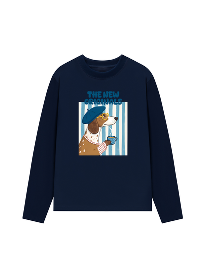 Áo Thun Dài Tay Animal Cozy Puppy