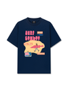 Áo Thun Relaxed Fit Summer Vibes GoTo Beach Cowboy