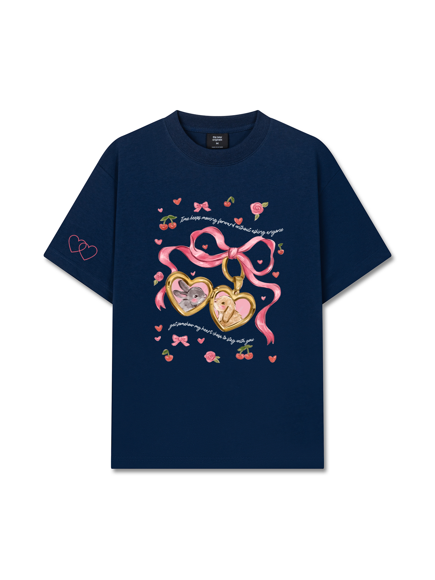 Áo Thun Relaxed Fit Daily Cuties Rabbit Couple