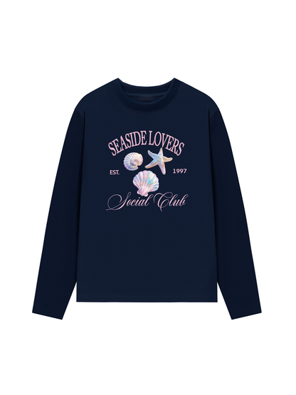 Áo Thun Dài Tay Ocean Hologram Seaside Lover