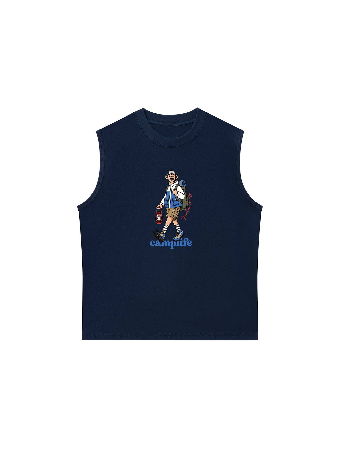 Áo Ba Lỗ Relaxed Fit Camplife