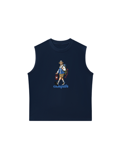 Áo Ba Lỗ Relaxed Fit Camplife