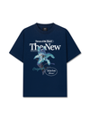 Áo Thun Relaxed Fit Summer Vibes Flower Of The Desert Blue
