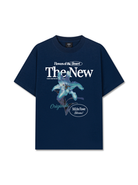 Áo Thun Relaxed Fit Summer Vibes Flower Of The Desert Blue