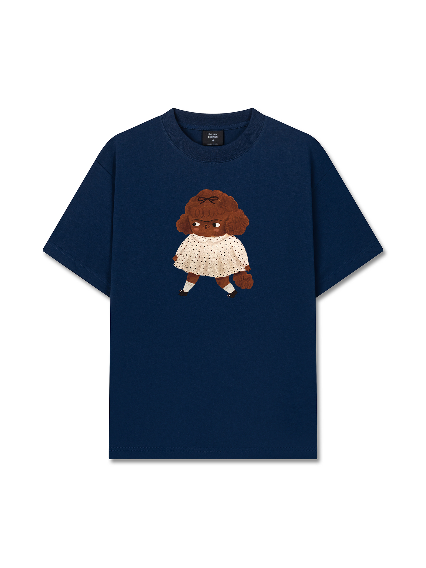 Áo Thun Relaxed Fit Brown Puppy
