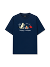 Áo Thun Relaxed Fit Go Outside Happy Camper Dog
