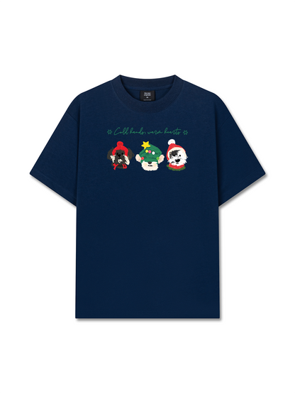 Áo Thun Relaxed Fit Animal Mood Cold Hand Warrm Heart