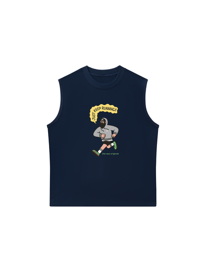Áo Ba Lỗ Relaxed Fit Just Keep Running