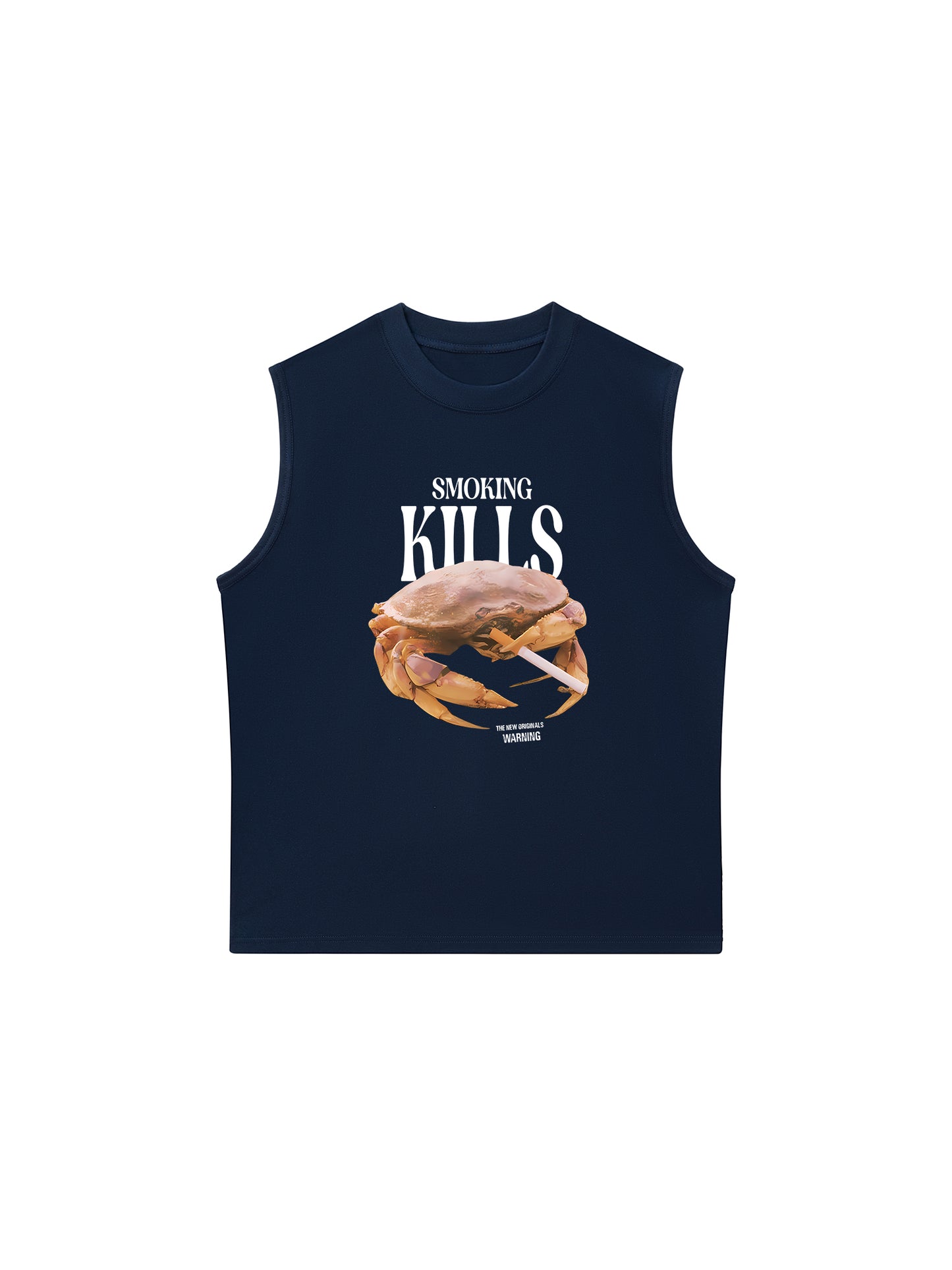 Áo Ba Lỗ Relaxed Fit Ocean Smoking Kills