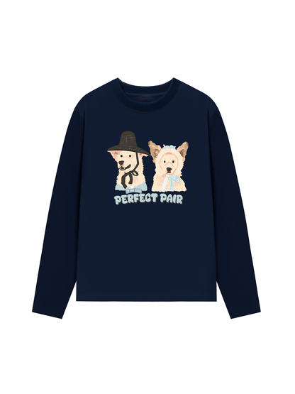 Áo Thun Dài Tay Animal Mood Perfect Pair