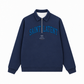 Áo Sweater Polo Nỉ Hai Da  Blue Saint Latent Logo
