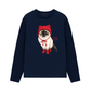 Áo Thun Dài Tay Working O'ttreats Red Meow